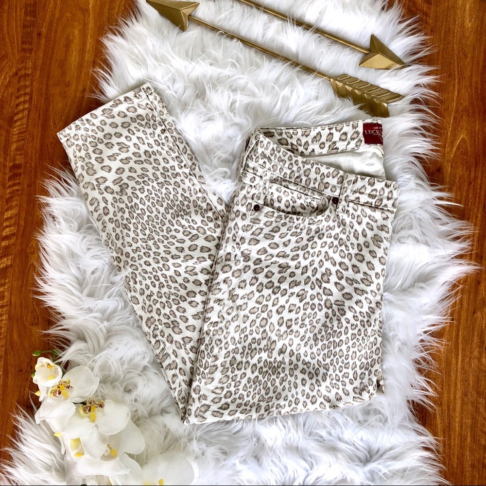 🚫SOLD🚫 Lucky Brand Cheetah Print Capris